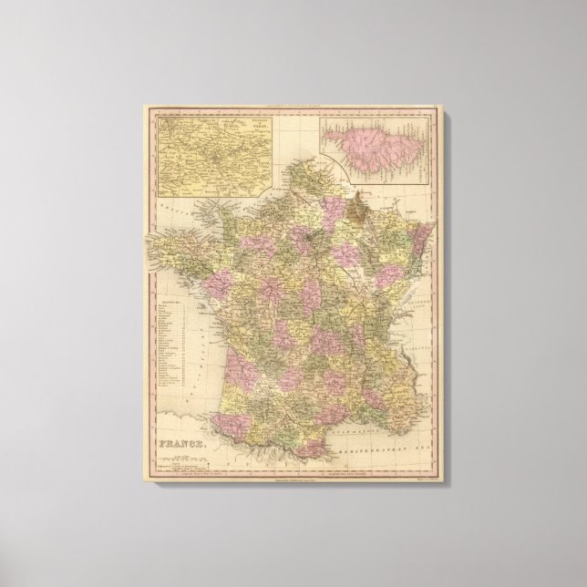 France 14 canvas print (Front)