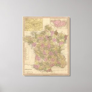 France 14 canvas print