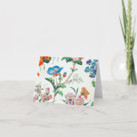 France 1830 Floral Antique Wallpaper