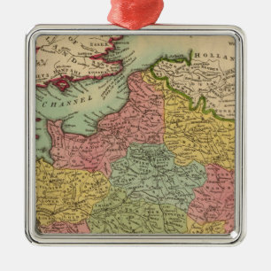 France 18 metal tree decoration