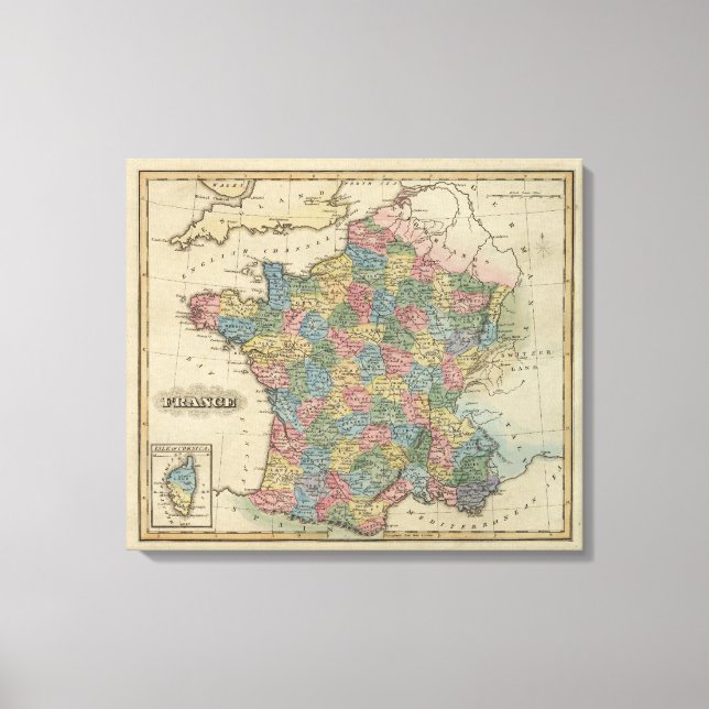 France 19 canvas print (Front)