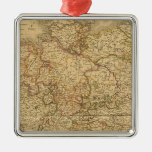 France 23 metal tree decoration