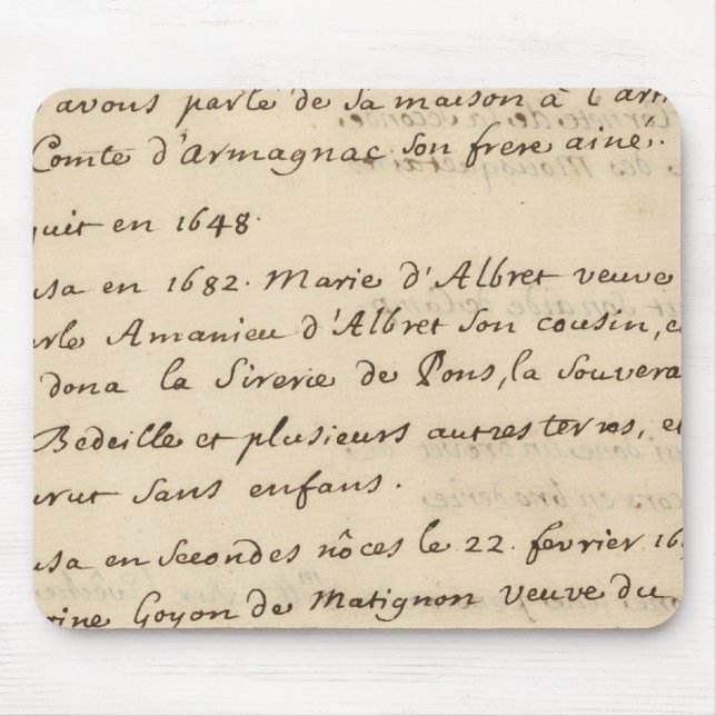 France 24 mouse mat (Front)