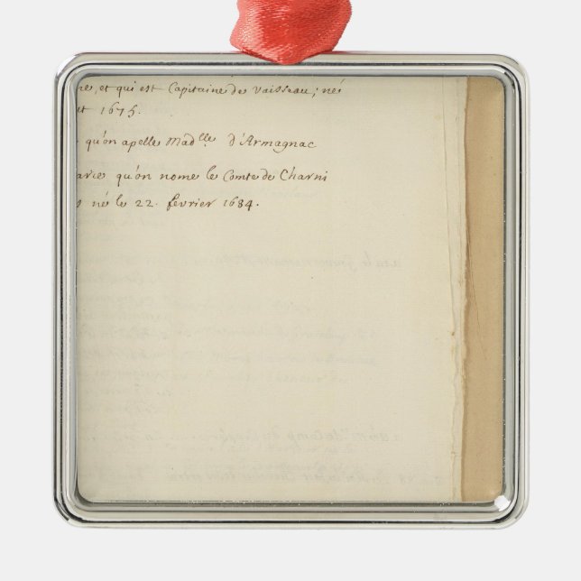 France 25 metal tree decoration (Front)