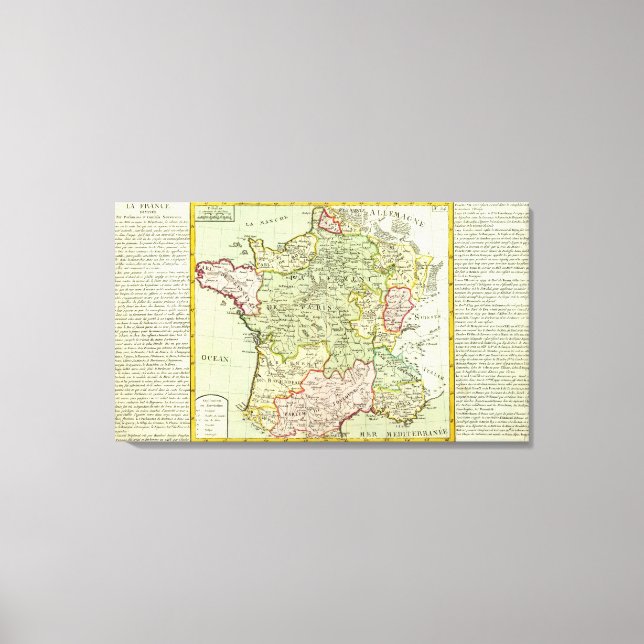 France 28 canvas print (Front)