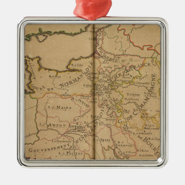 France 29 metal tree decoration (Front)