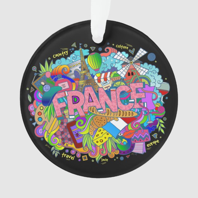 FRANCE 2 Ornament (Front)