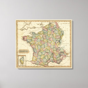 France 30 canvas print