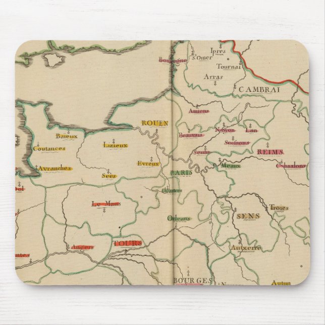 France 30 mouse mat (Front)