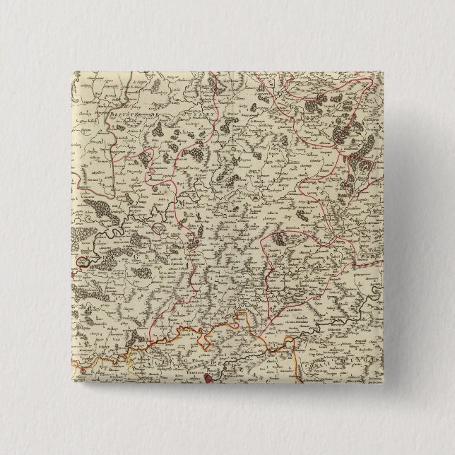 France 39 15 cm square badge (Front)