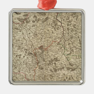 France 44 metal tree decoration