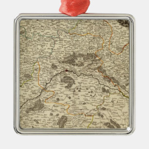 France 48 metal tree decoration