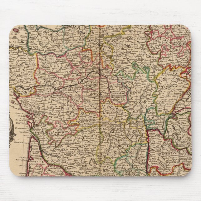 France 52 mouse mat (Front)