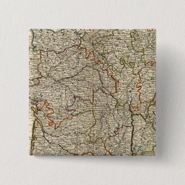 France 7 15 cm square badge (Front)