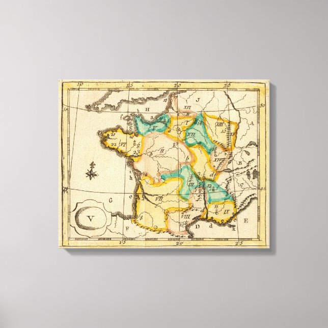 France 8 canvas print (Front)