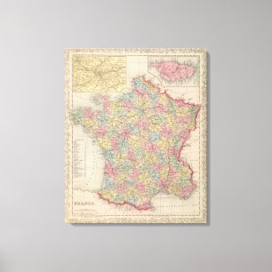 France 9 canvas print