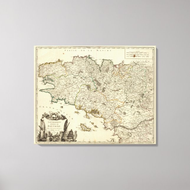 France 9 canvas print (Front)