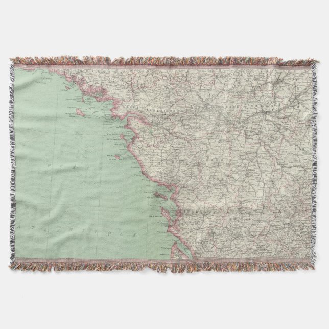 France 9 throw blanket (Front)