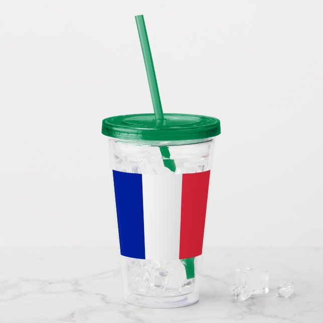 France Acrylic Tumbler (Front Ice)