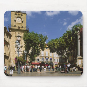 France, Aix en Provence, La Place de la Maire Mouse Mat