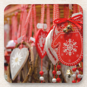 France, Alsace, Colmar. Christmas Market Coaster