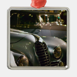 FRANCE, Alsace (Haut Rhin), Mulhouse: Musee 3 Metal Tree Decoration