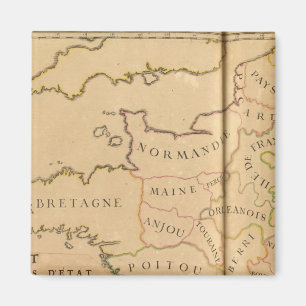France and Departments Magnet