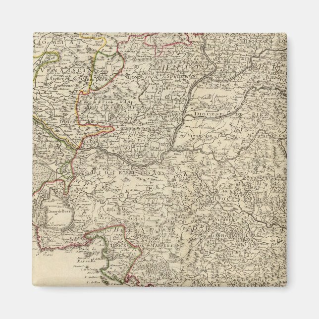 France and Europe Magnet (Front)