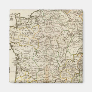 France and Switzerland 2 Magnet