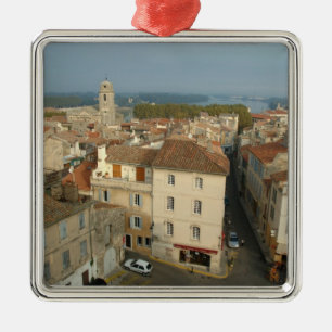 France, Arles, Provence, city view from Metal Tree Decoration
