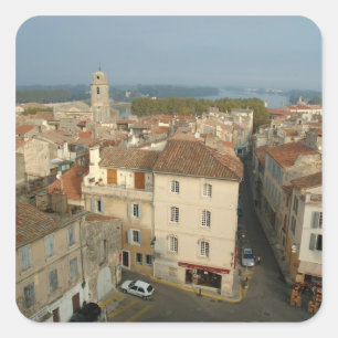 France, Arles, Provence, city view from Square Sticker