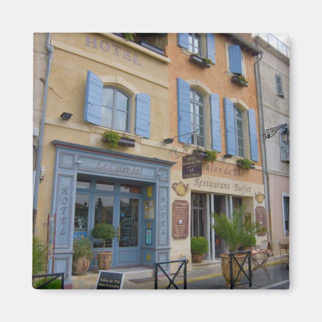 France, Arles, Provence, hotel and restaurant Magnet (Front)