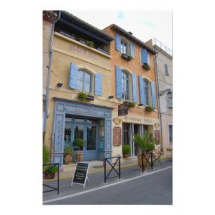 France, Arles, Provence, hotel and restaurant Photo Print