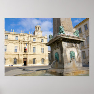 France, Arles, Provence, Place de la Poster
