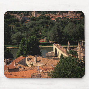 France, Avignon, Provence. Pont St, Benezet. Mouse Mat