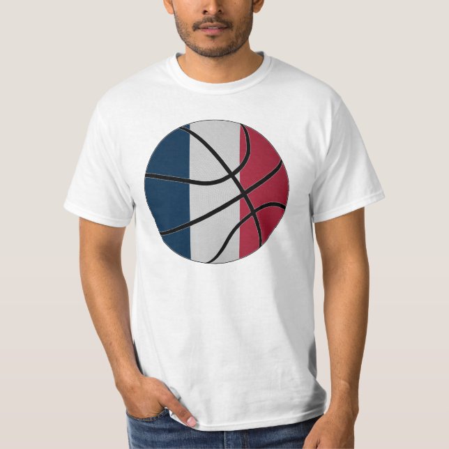 France Basketball T-shirt (Front)