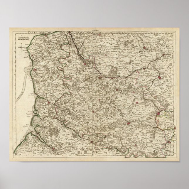 France, Belgium, Europe Poster (Front)