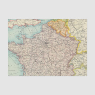 France, Belgium & Holland political Tissue Paper