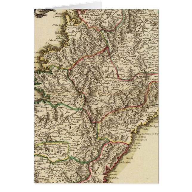 France Boundries Map (Front)