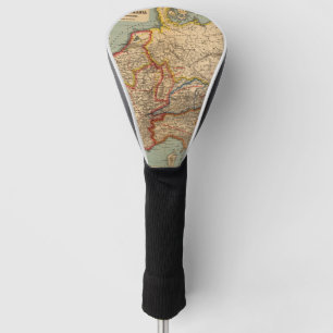 France, Britain, Germany Golf Head Cover
