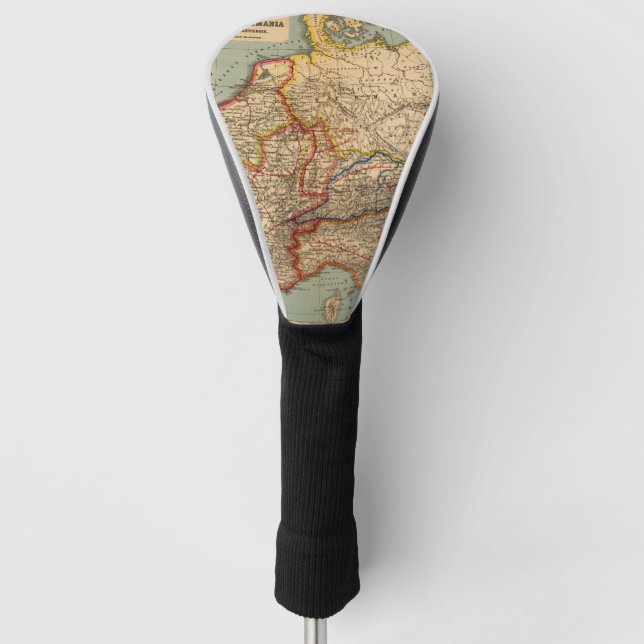 France, Britain, Germany Golf Head Cover (Front)
