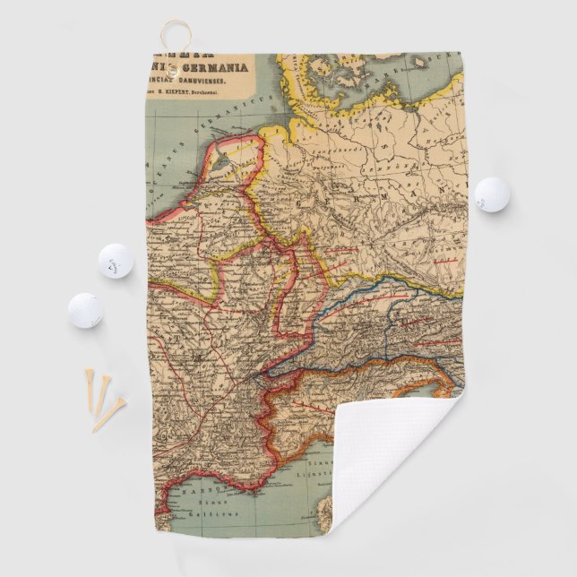 France, Britain, Germany Golf Towel (InSitu)