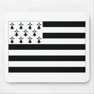 France Brittany Flag Mouse Mat