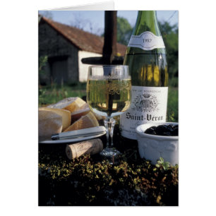 France, Burgundy, Chablis. Local wine and