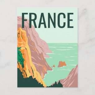 FRANCE   Calanques National Park Belvedere Postcard