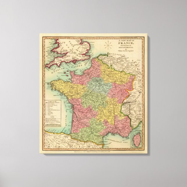 France Canvas Print (Front)