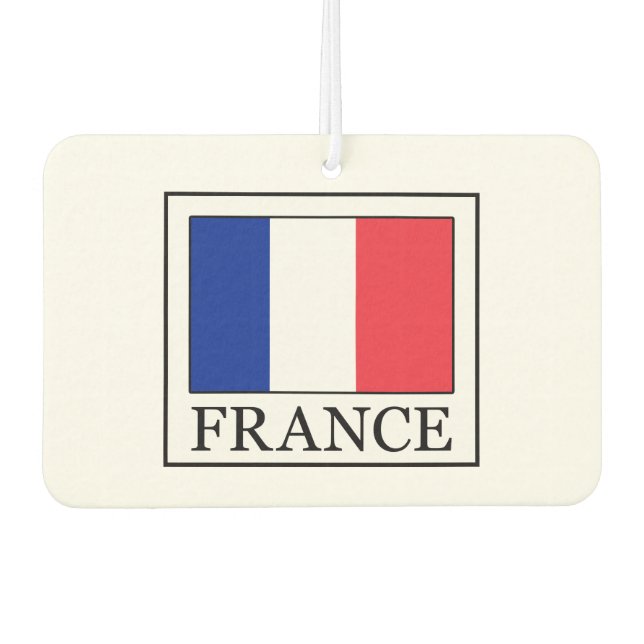 France Car Air Freshener (Front)