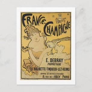 France-Champagne Postcard