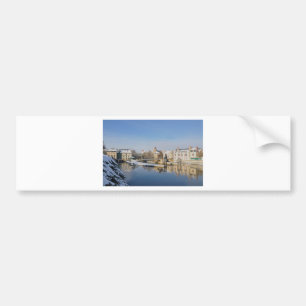 France City Cities Urban Skyline Buildings Bumper Sticker