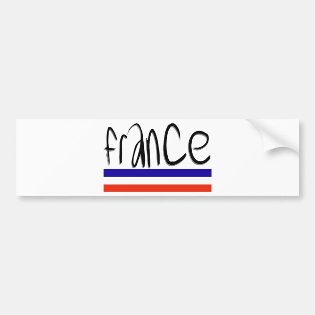 France Colours! Bumper Sticker (Front)